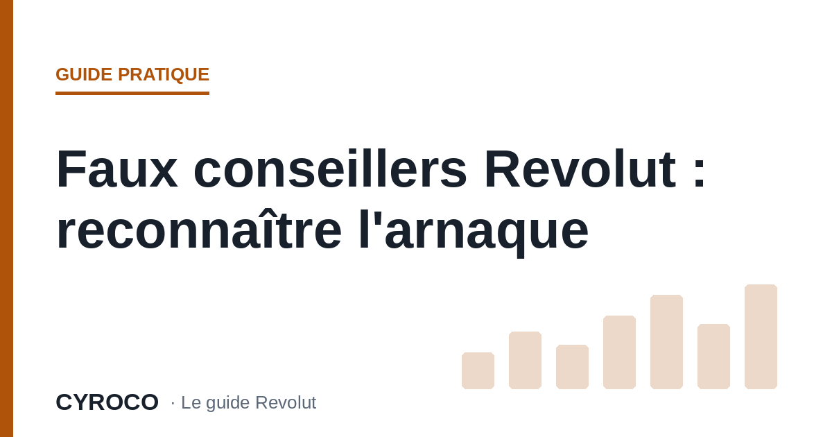 Faux conseillers Revolut : reconnaître l'arnaque