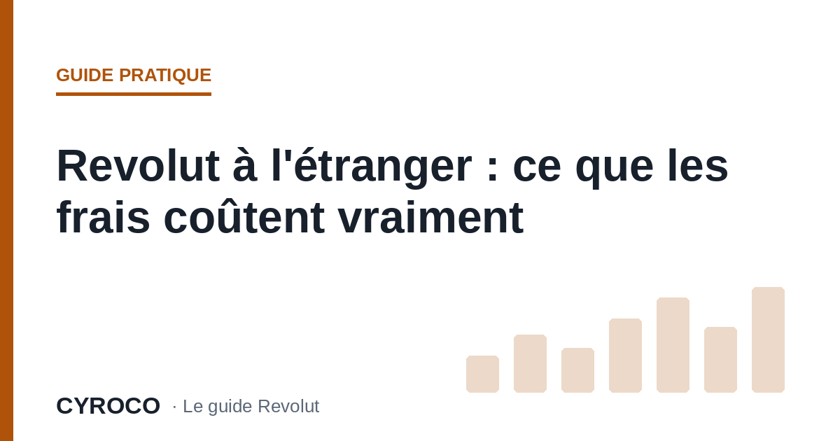 Revolut à l'étranger : ce que les frais coûtent vraiment