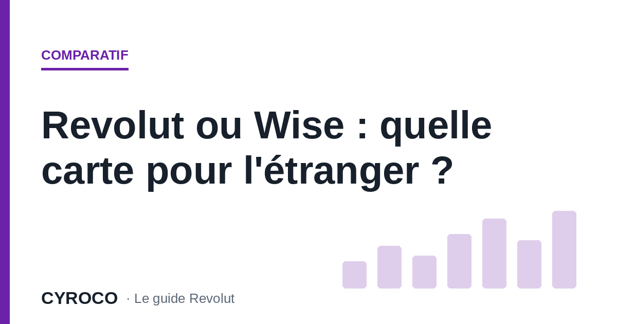 Revolut ou Wise : quelle carte pour l'étranger ?