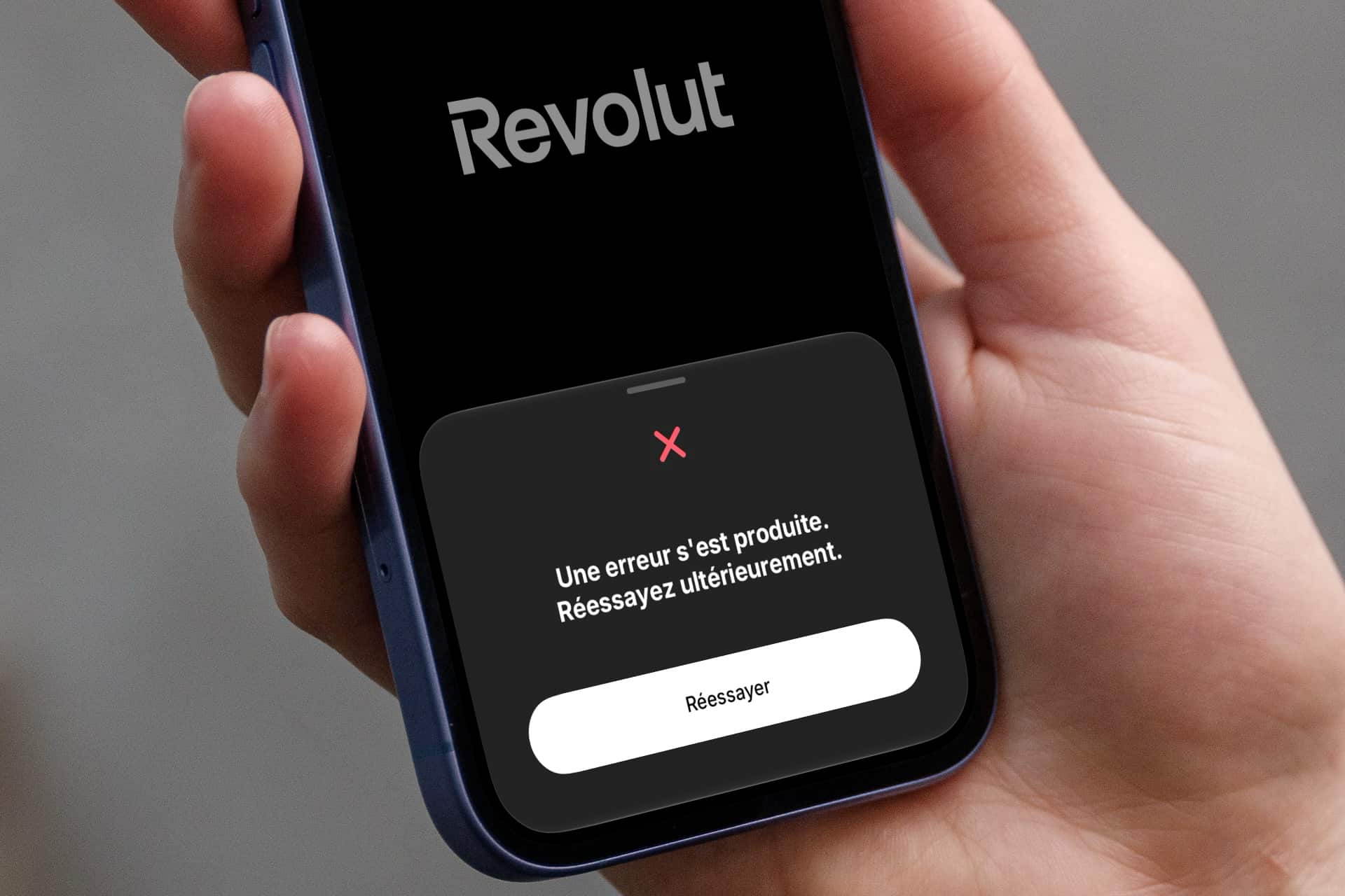 Post de Cerfia sur X au sujet de la panne Revolut